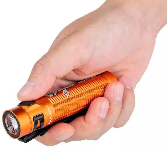 Ліхтар Olight Baton 3 Pro Orange Skeleton | Зображення 6