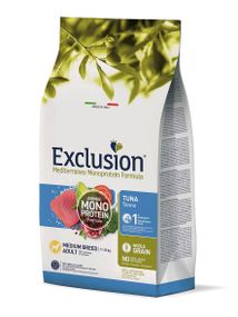 Корм Exclusion Dog Adult Tuna Medium Breed сухий із тунцем для собак середніх порід 3 кг