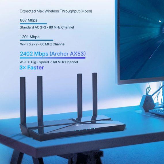 TP-Link ARCHER AX53 Бездротовий маршрутизатор | Зображення 2