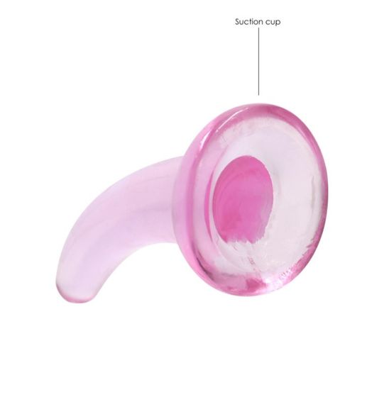 Фалоімітатор - Realrock Dildo 4,5" Pink Sex Aura | Зображення 3