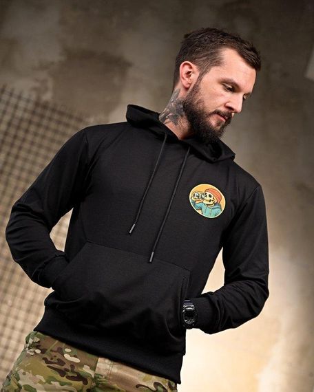 Милитари Худи revo black РП7415 | Зображення 4