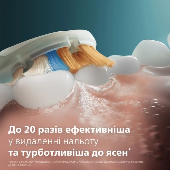 Змінні насадки для електричної зубної щітки Philips Sonicare HX9092/87 А3 All-in-One White - 2 шт. | Зображення 4