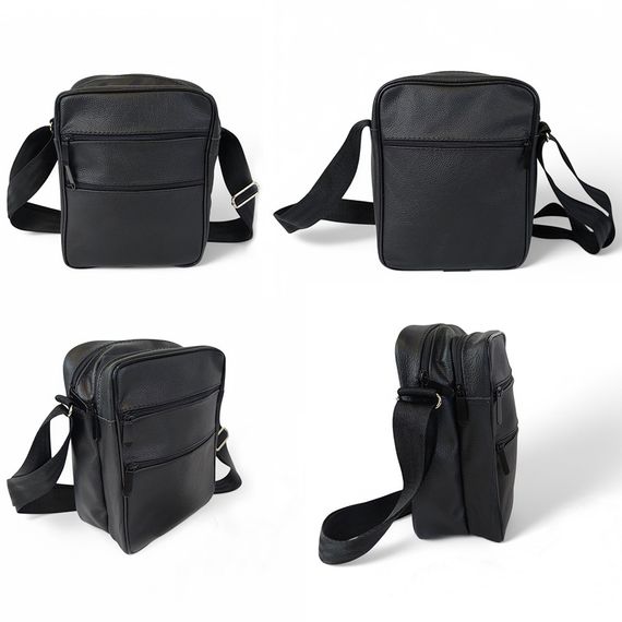 Месенджер оригінал, Сумка месенджер шкіряна, Чоловіча міська сумка крос-боді, Легка сумка-месенджер DA-90