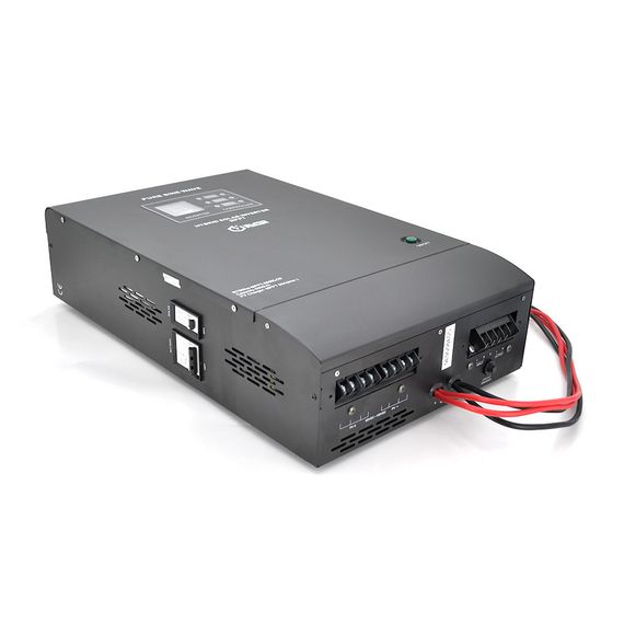 Гібридний інвертор Europower RTSWm-MPPT-5000LCD, 3500W, 48V, струм заряду 10A, 140-275V, MPPT (20/40А, 60-90Vdc) | Зображення 1