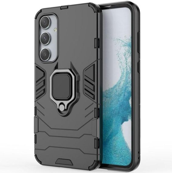 Чохол бампер Primolux Ring Armor для телефона Samsung Galaxy A35 5G (SM-A356) - Black