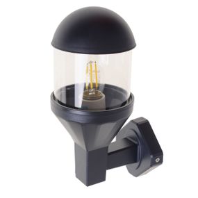 Светильник фасадный E27 IP65 Black (AL-132/1)