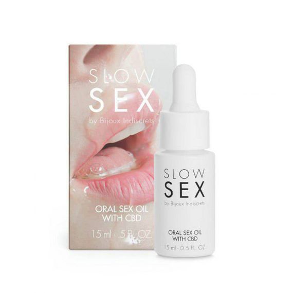Олія для орального сексу CBD Slow Sex Bijoux Indiscrets 15 мл Sex Aura