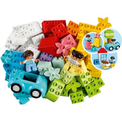 Конструктор LEGO DUPLO Classic Коробка з кубиками 65 деталей (10913) | Зображення 3