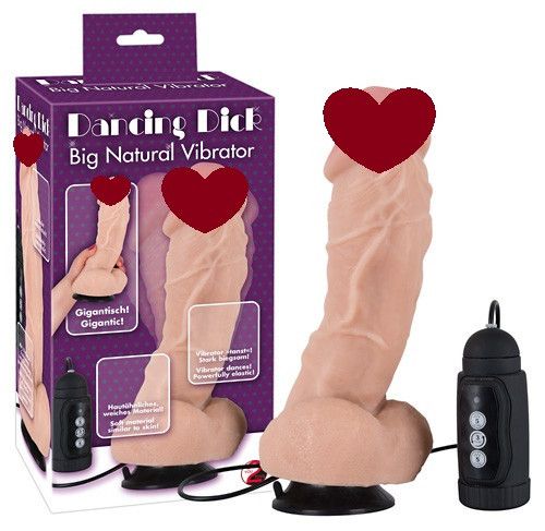 Вибратор на присоске ТАНЦУЮЩИЙ sexstyle