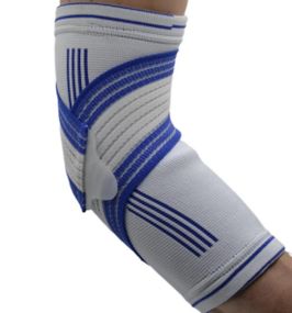 Налокітник Power System PS-6007 Elbow Support Pro White/Blue (1 шт) L/XL (PS-6007_L/XL_White-Blue)