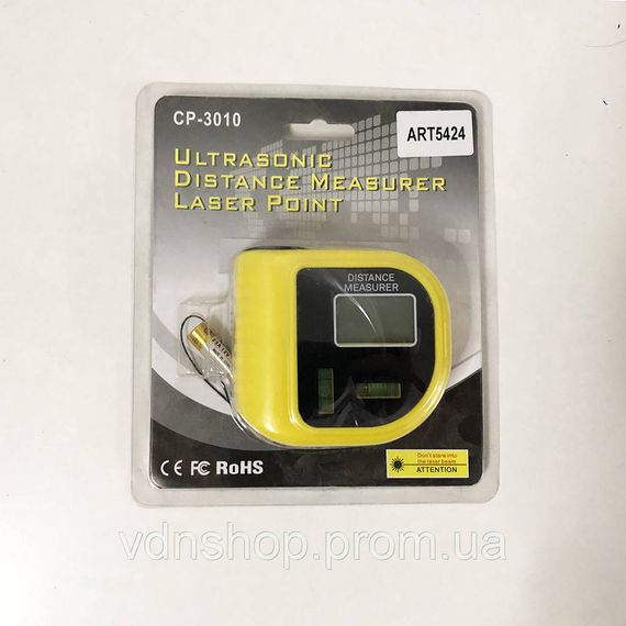 Лазерна лінійка CP 3010 Рулетка ультразвукова Лазерний далекомір PJ-60 | Зображення 3