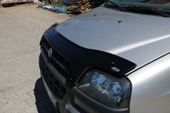 Дефлектор капота EuroCap для Fiat Doblo I 2001-2005 гг | Зображення 2