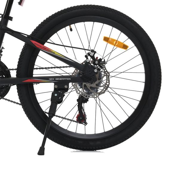 Велосипед MTB2601-2, 26 дюймів, алюмінієва рама 13 Shimano 21SP чорний | Зображення 2