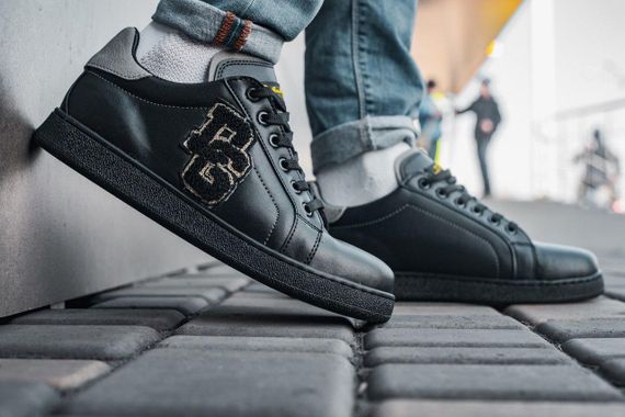 Кеди Dolce&Gabbana Snakers D&G Black кросівки дольче габану | Зображення 1