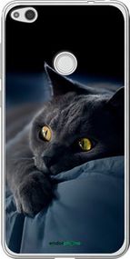 Чохол на Huawei P8 Lite (2017) Димчастий кіт "825u-777-2448"