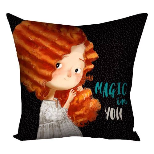 Подушка габардинова з принтом Magic in you 30x30 (3P_19F031)