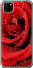 Чехол на Huawei Y5p Красная роза "529u-1936-17620"