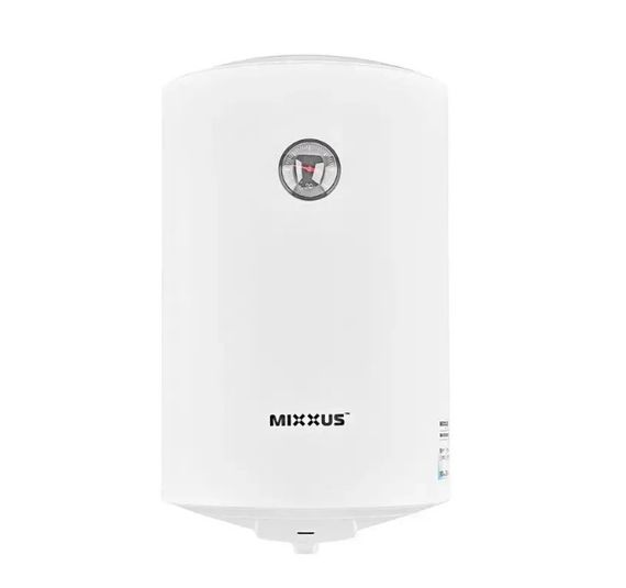 Водонагрівач Mixxus EWH-07030 ROUND WET 30 л, 1,5 кВт, "мокрий" ТЕН, вертикальний, циліндричний, білий (WH0600)