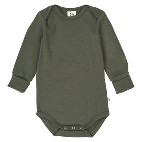 Дитяче боді для новонароджених Green Cotton 56 см Темно-зелений (25111213A)