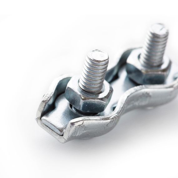 Затискач подвійний Duplex 10 мм оц. (пачка, кратність10 шт.) APRO CD-101 | Зображення 2