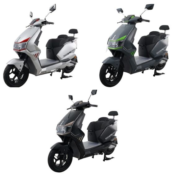 Электроскутер Crosser V5 2500W 72V 35Ah Graphene, до 80 км, 70 км/ч, 2500 Вт, двухместный