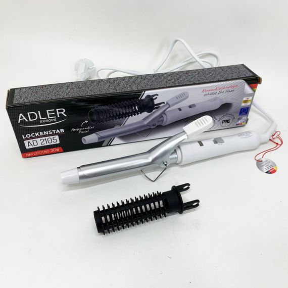 Конусні плойки для завивки волосся Adler AD 2105 20Вт, Плойка для накрутки локонів Плойка кучерів TU-93 | Зображення 2