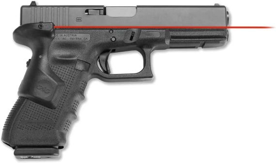 Лазерний целеуказатель Crimson Trace LG-850 на рукоять для GLOCK G4 17/34. Колір - Червоний | Зображення 1