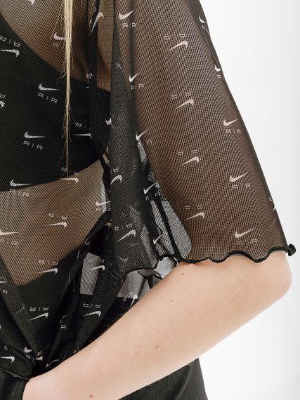 Футболка Nike W NSW AIR AOP MESH SS CROP TOP | Зображення 2