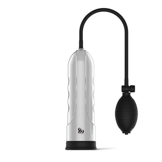 So Вакуумна помпа для пеніса Pleasure Penis Pump, чорна, So Divine (Велика Британія) Sex Aura | Зображення 1