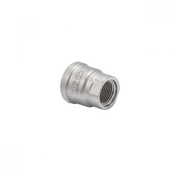 Муфта нікельована перехідна 1/2" В х 3/8" В Koer KF0018