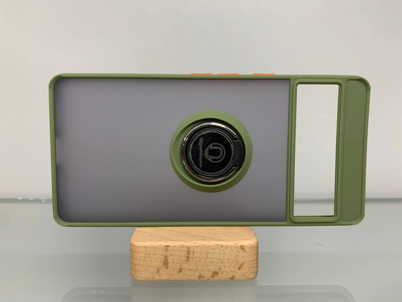 Чохол накладка для Google Pixel 7 Goospery Ring Magnet оливковий | Зображення 1