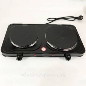 Кухонная плита для маленькой кухни, Электрическая плита на две конфорки для стола NX-46