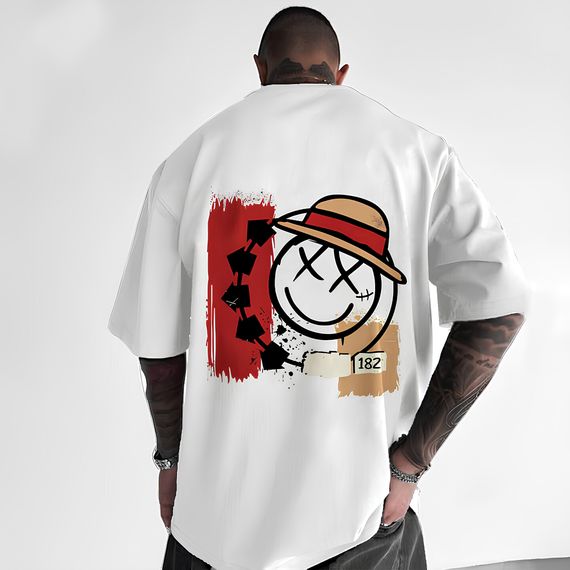 Футболка з ДТФ принтом (оверсайз)