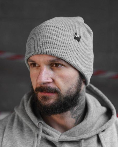 Шапка Nike grey ВТ4721 | Зображення 1