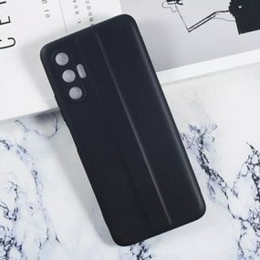 Чохол Candy Silicone для Tecno Pova 3 колір Чорний