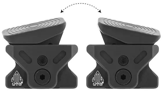 Упор Leapers UTG Angled Mount на цівку. M-LOK. Black | Зображення 1