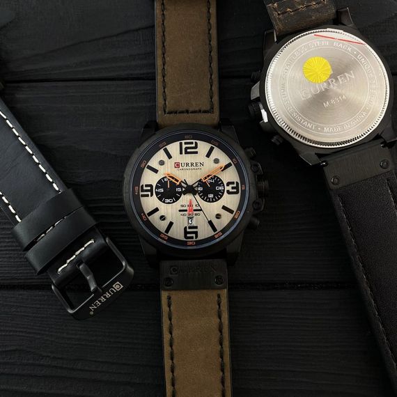 Годинник C1ur1ren 8314 Khaki-Black | Зображення 8