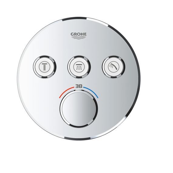 Термостат прихованого монтажу на 3 споживача Grohe Grohtherm SmartControl (29121000) | Зображення 4