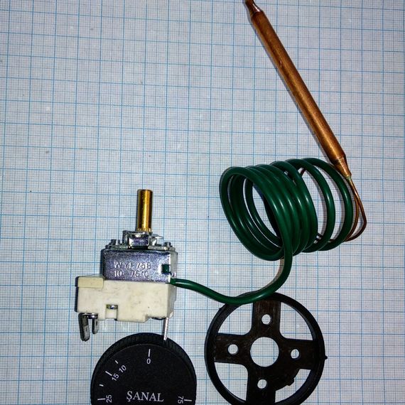 Терморегулятор капілярний 10°С-75°С Sanal(Туреччина) | Зображення 3