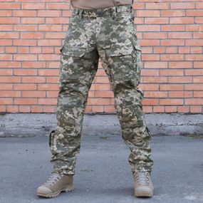 Таĸтичні штани PREDATOR з наĸолінниĸами Rip-Stop 80/20, Піĸсель, 52/4
