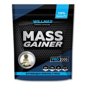 Гейнер Willmax MASS GAINER 2 кг