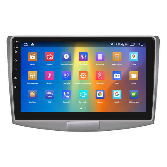 Штатная магнитола 9" Lesko для Volkswagen Passat B7 2011-2015 2/32Gb CarPlay 4G Wi-Fi GPS Prime Вольксваген | Зображення 1