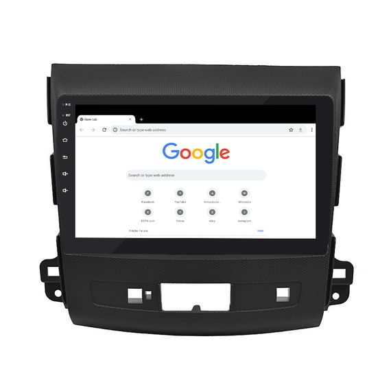 Штатная магнитола Lesko для Peugeot 4007 2007-2012 экран 9" 4/32Gb/ 4G/ Wi-Fi/ CarPlay Premium GPS Android | Зображення 3