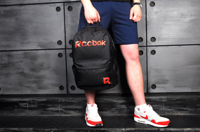 Рюкзак рибок вода чорно-червоний