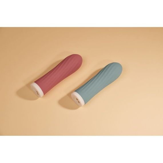 Мини-вибратор рельефный Sweet Em Velvet Lure, розовый sexstyle | Зображення 7