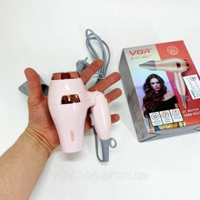 Мощный электрический фен для сушки волос VGR V-432, Фен для волос с насадками универсальный PY-98