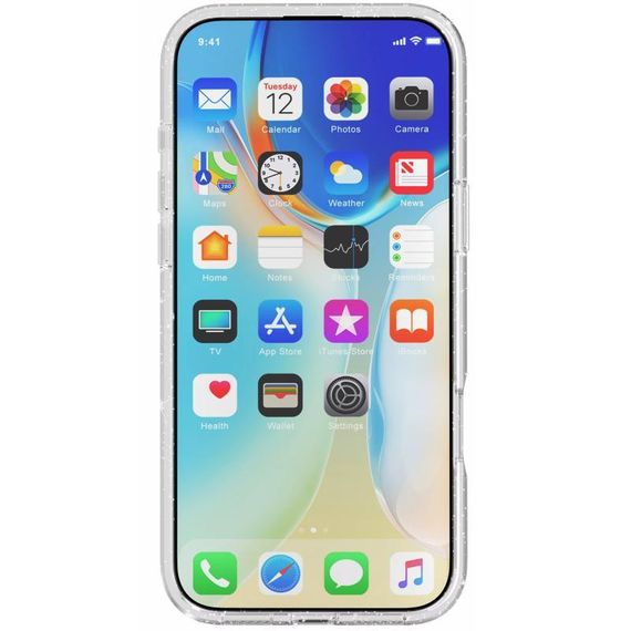 Чохол TPU Eclipse Sparkle (MagFit) для Apple iPhone 17 Pro (6.3") Clear | Зображення 2