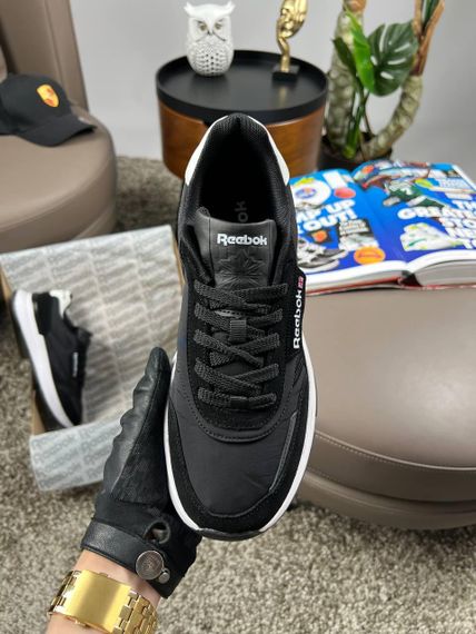 Мужские кроссовки R3eebok Classic Black White , Вьетнам A4232 46 | Зображення 5