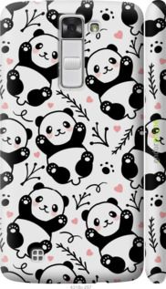 Чохол на LG K8 K350E Панди "4318m-297-2448"