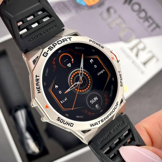 Розумний годинник Modfit Endurance Silver-Black 1077-0302 | Зображення 5